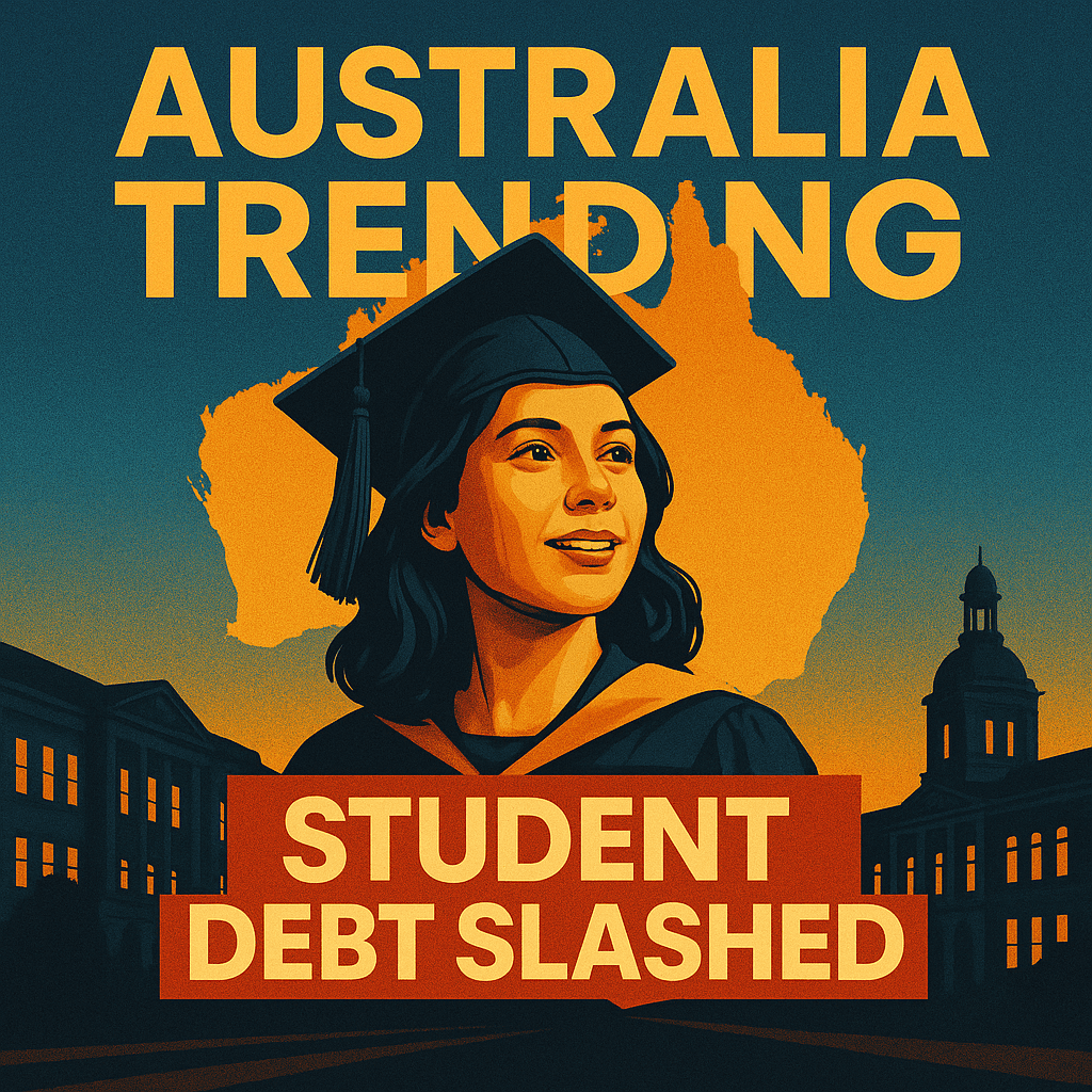 Thumbnail for Student debt slashed: Australians react to major relief announcement