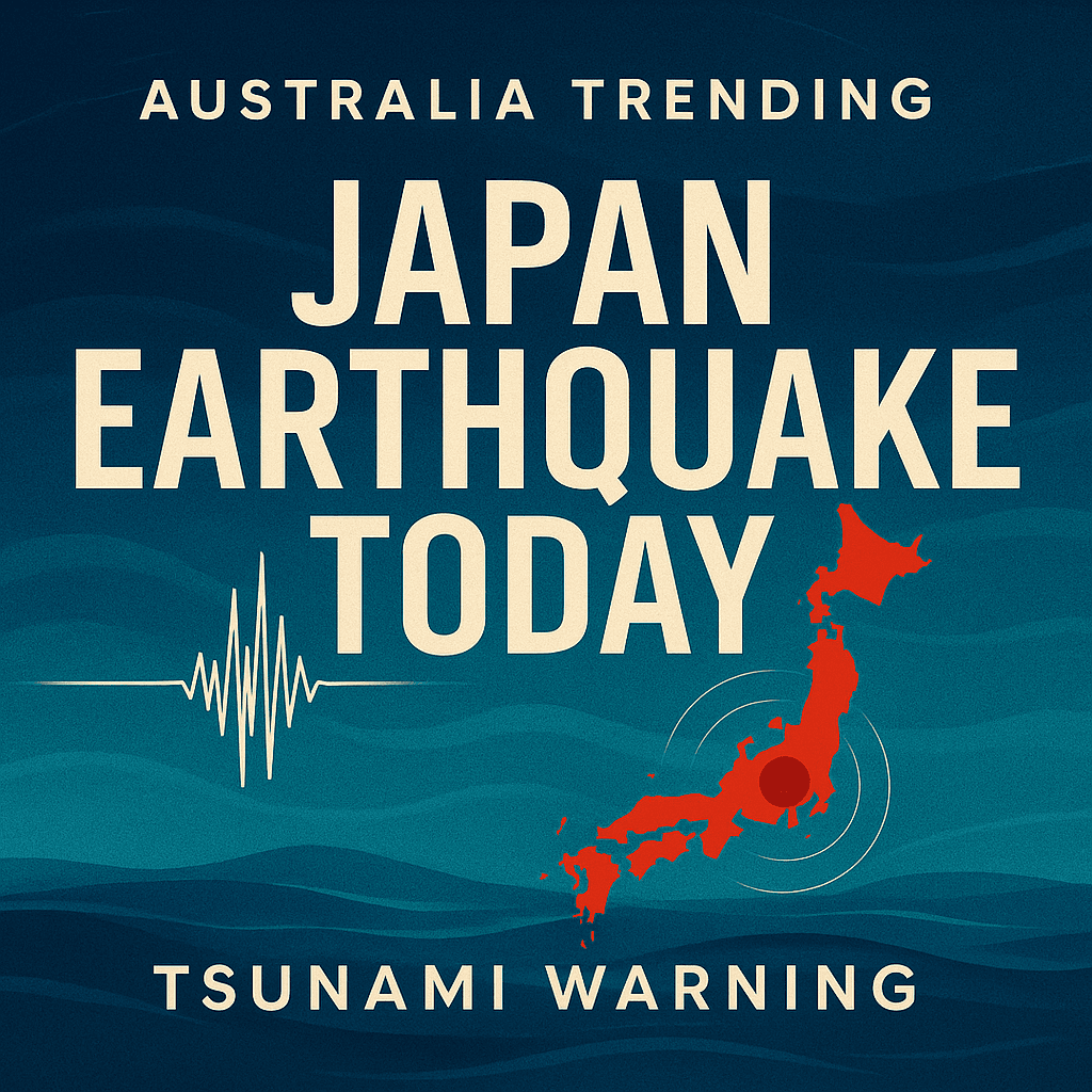 Thumbnail for Japan Earthquake Today Tsunami Warning