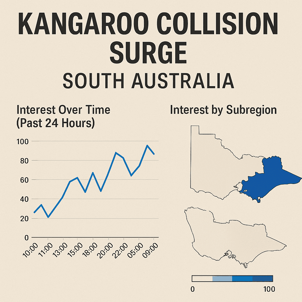 Thumbnail for Kangaroo Collision Surge in South Australia